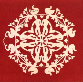 Hans Christian Andersen paper cutting